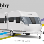 Hobby De Luxe 455 UF model 2022 Cannenburg Front