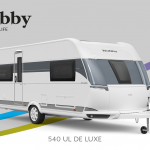 Hobby De Luxe 540 UL model 2022 Cannenburg Front Buitenkant