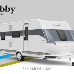 Hobby De Luxe 545 KMF model 2022 Cannenburg Front Buitenkant