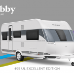Hobby Excellent Edition 495 UL Excellent Edition model 2022 Cannenburg Front buitenkant