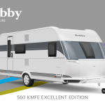 Hobby Excellent Edition 560 KMFe Excellent Edition model 2022 Cannenburg Front buitenkant