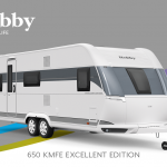 Hobby Excellent Edition 650 KMFe Excellent Edition model 2022 Cannenburg Front buitenkant
