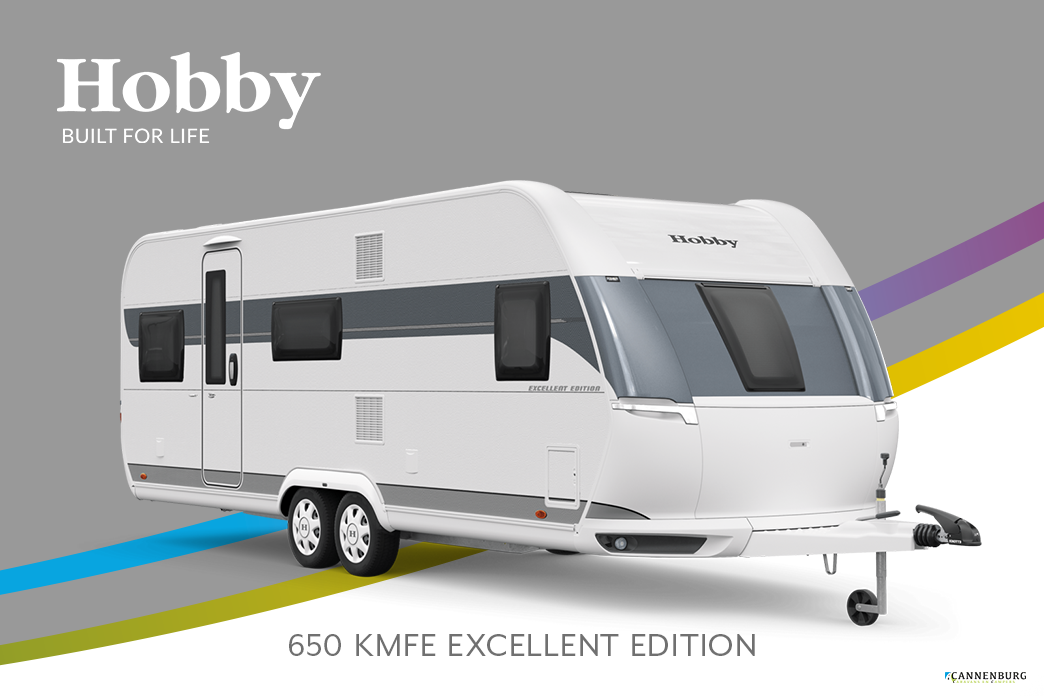 Hobby Excellent Edition 650 KMFe Model 2022 - Cannenburg Caravans en  Campers | De officiële dealer van Hobby, Caravelair en Fendt