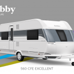Hobby Excellent 560 CFe model 2022 Cannenburg Front buitenkant