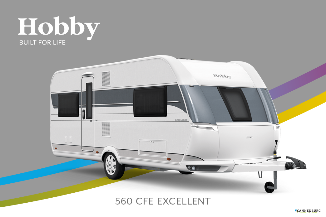Hobby Excellent 560 CFe Model 2022 - Cannenburg Caravans en Campers | De  officiële dealer van Hobby, Caravelair en Fendt