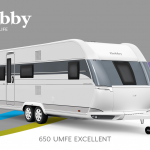 Hobby Excellent 650 UMFe model 2022 Cannenburg Front buitenkant