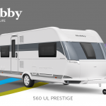 Hobby Prestige 560 UL model 2022 Cannenburg Front buitenkant