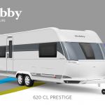 Hobby Prestige 620 CL model 2022 Cannenburg Front buitenkant