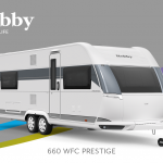 Hobby Prestige 660 WFC model 2022 Cannenburg Front buitenkant