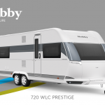 Hobby Prestige 720 WLC model 2022 Cannenburg Front buitenkant