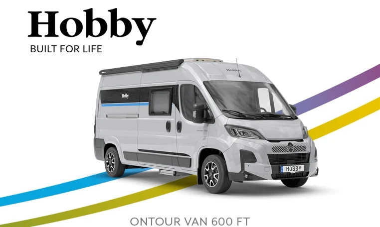 Hobby ontour van first edition 600ft grijs voorkant